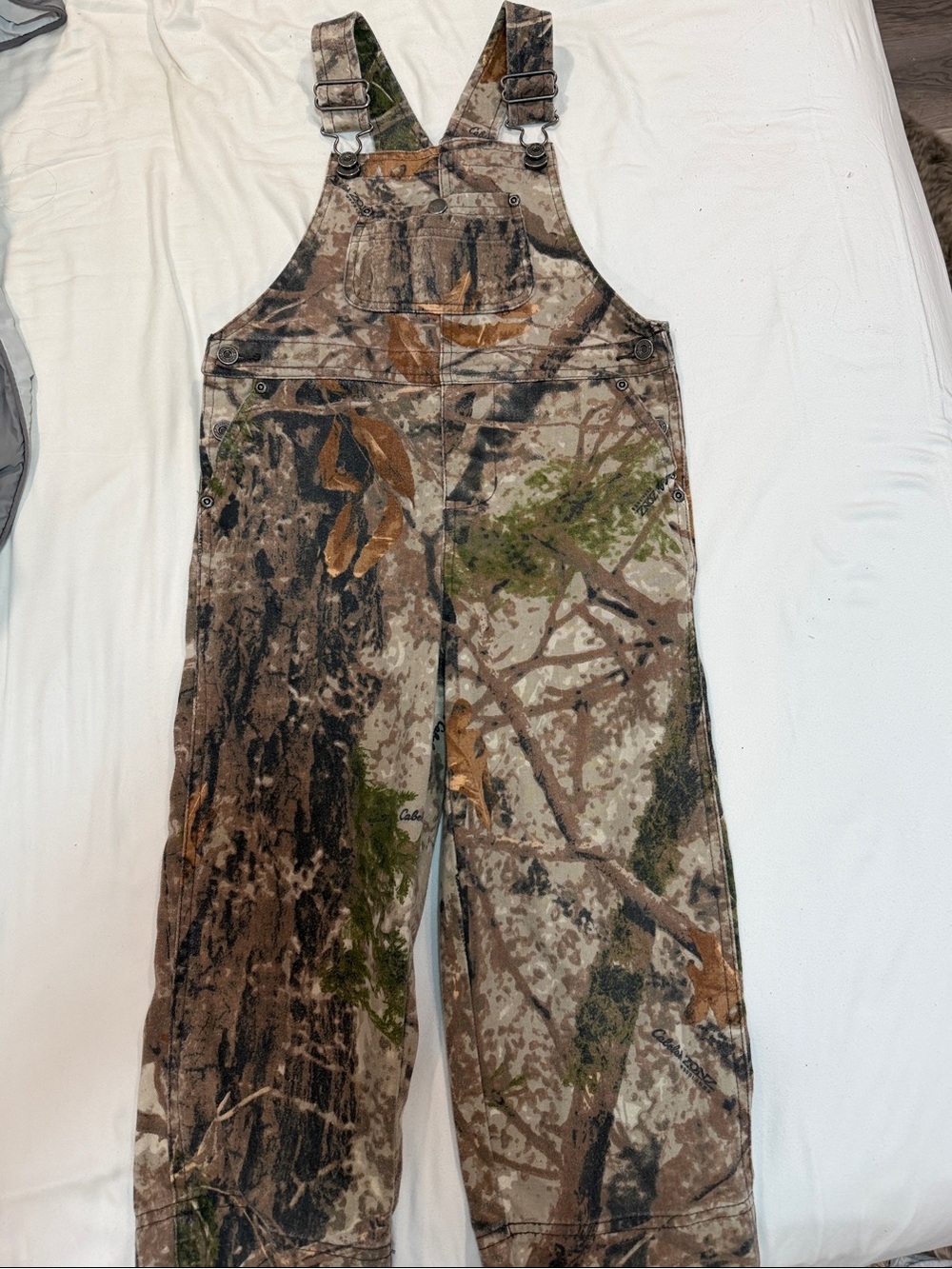 Cabela's Realtree-Style Camouflage Jacket in Brown & Green